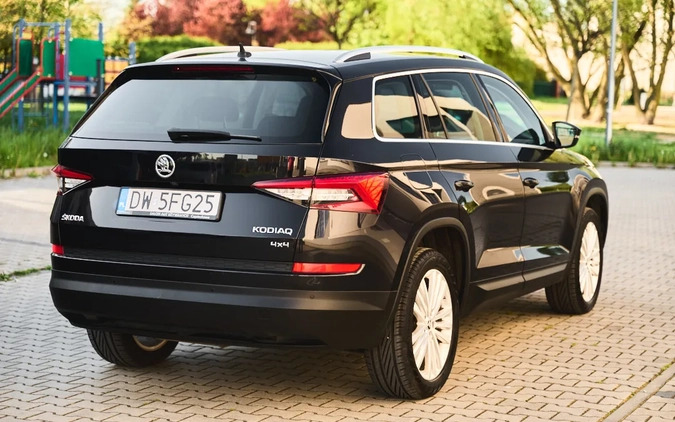 Skoda Kodiaq cena 94900 przebieg: 185000, rok produkcji 2019 z Płock małe 742